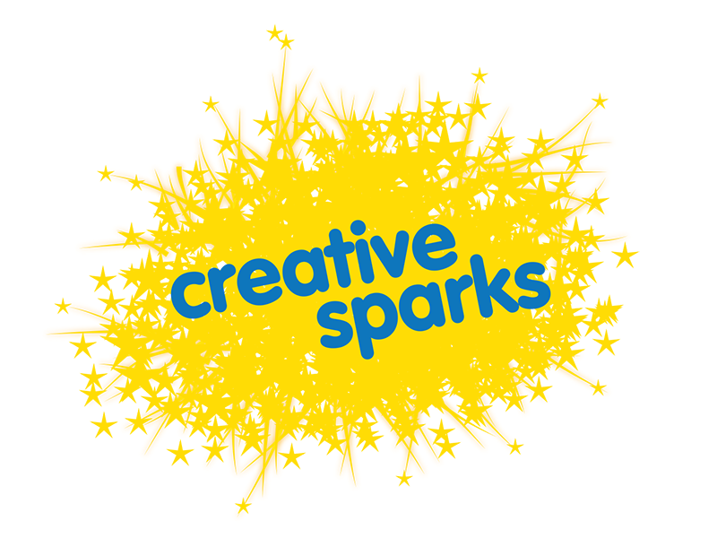 Creative sparks brand logo