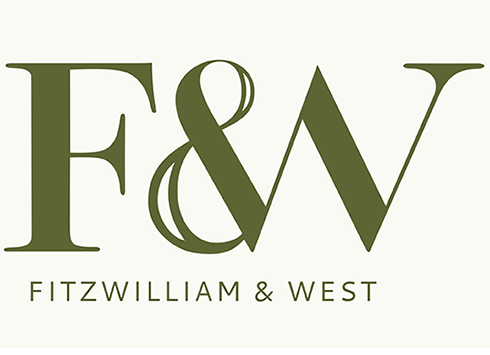 Fitzwilliam and west brand identity